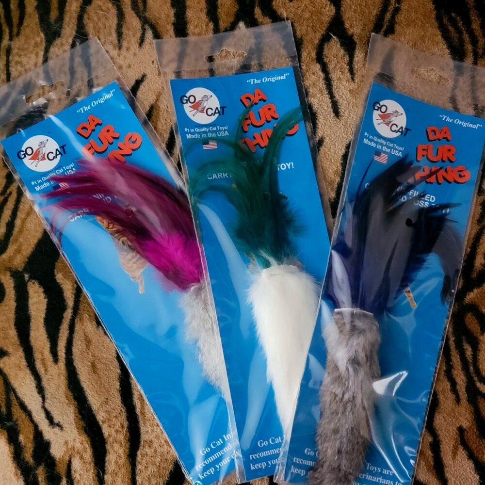 Cat Kitten Da Fur Thing Toy Various Colors Ea. New!